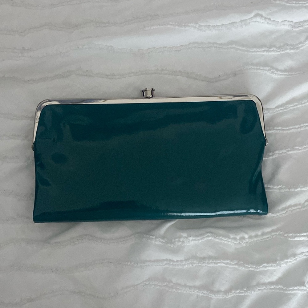 Turquoise Hobo International Wallet